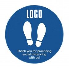 Custom Stay Safe Floor Decals Sticker 